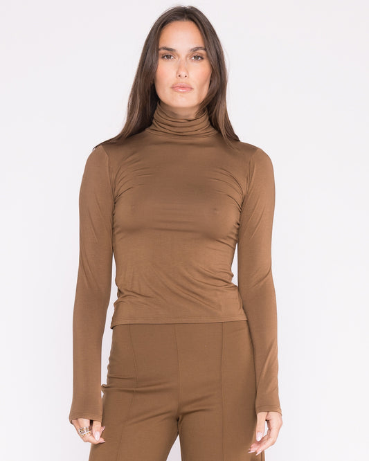 Camel Turtleneck