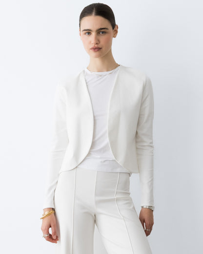 Off-White Ponte Knit Bolero