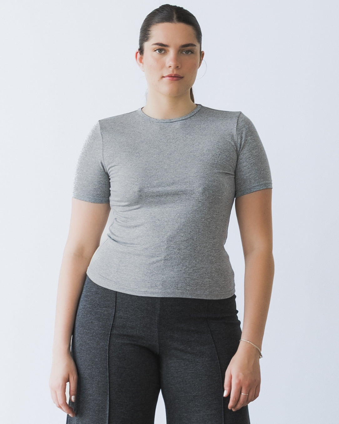Ash Modal Fitted T-Shirt