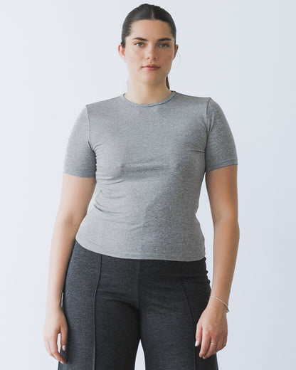 Ash Modal Fitted T-Shirt