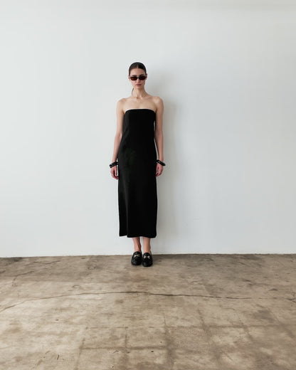 Black Ponte Knit Perfect Dress