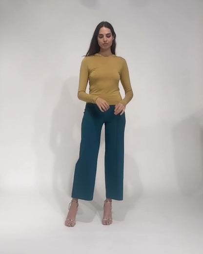 Dune Modal Fitted Long Sleeve Tee
