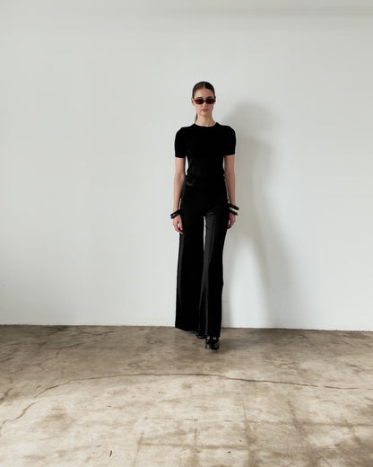 Black Fitted T-Shirt