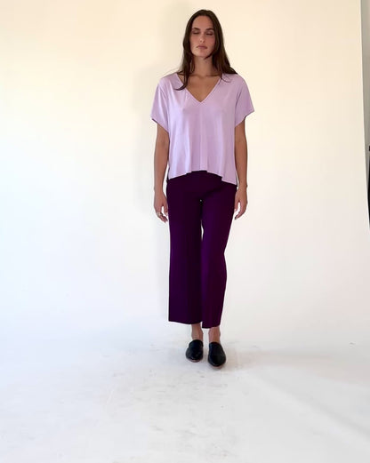 Lavender Everyday V Neck