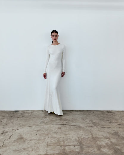 Ivory Sequin Kate Dress