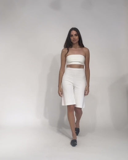 Off-White Ponte Knit Shorts