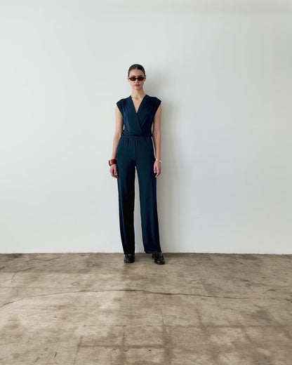 Navy Jumpsuit - Classic
