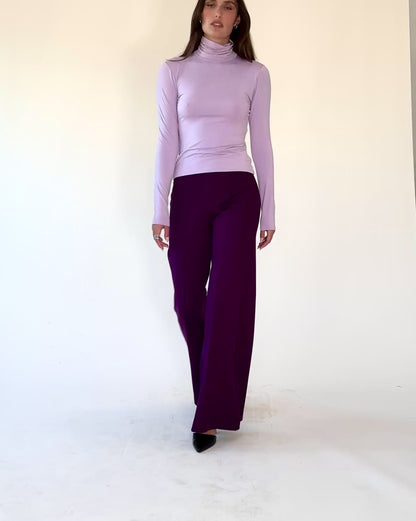 Lavender Turtleneck