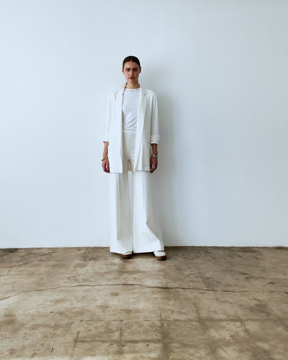 Off-White Ponte Knit Oversized Blazer