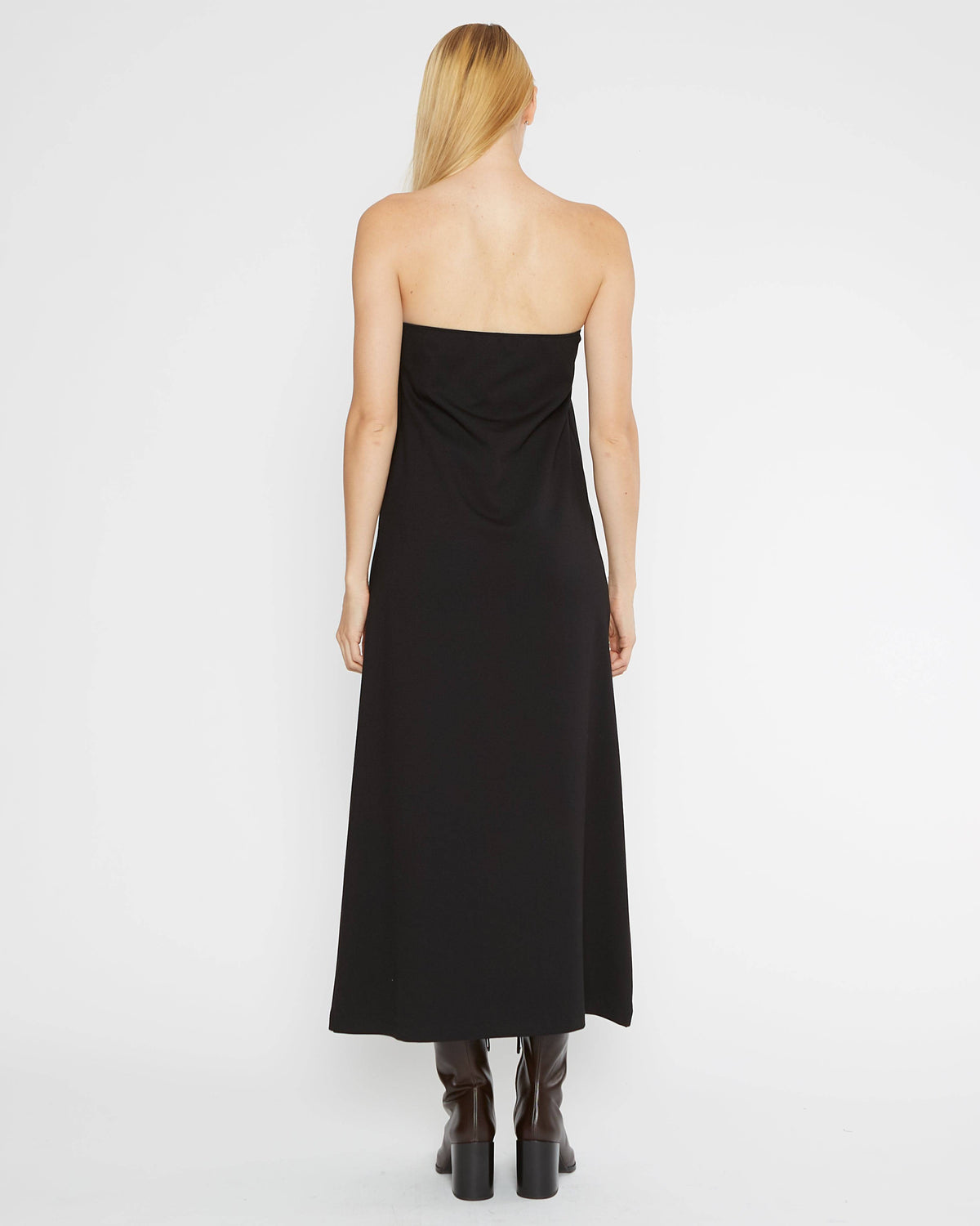 Black Ponte Knit Perfect Dress