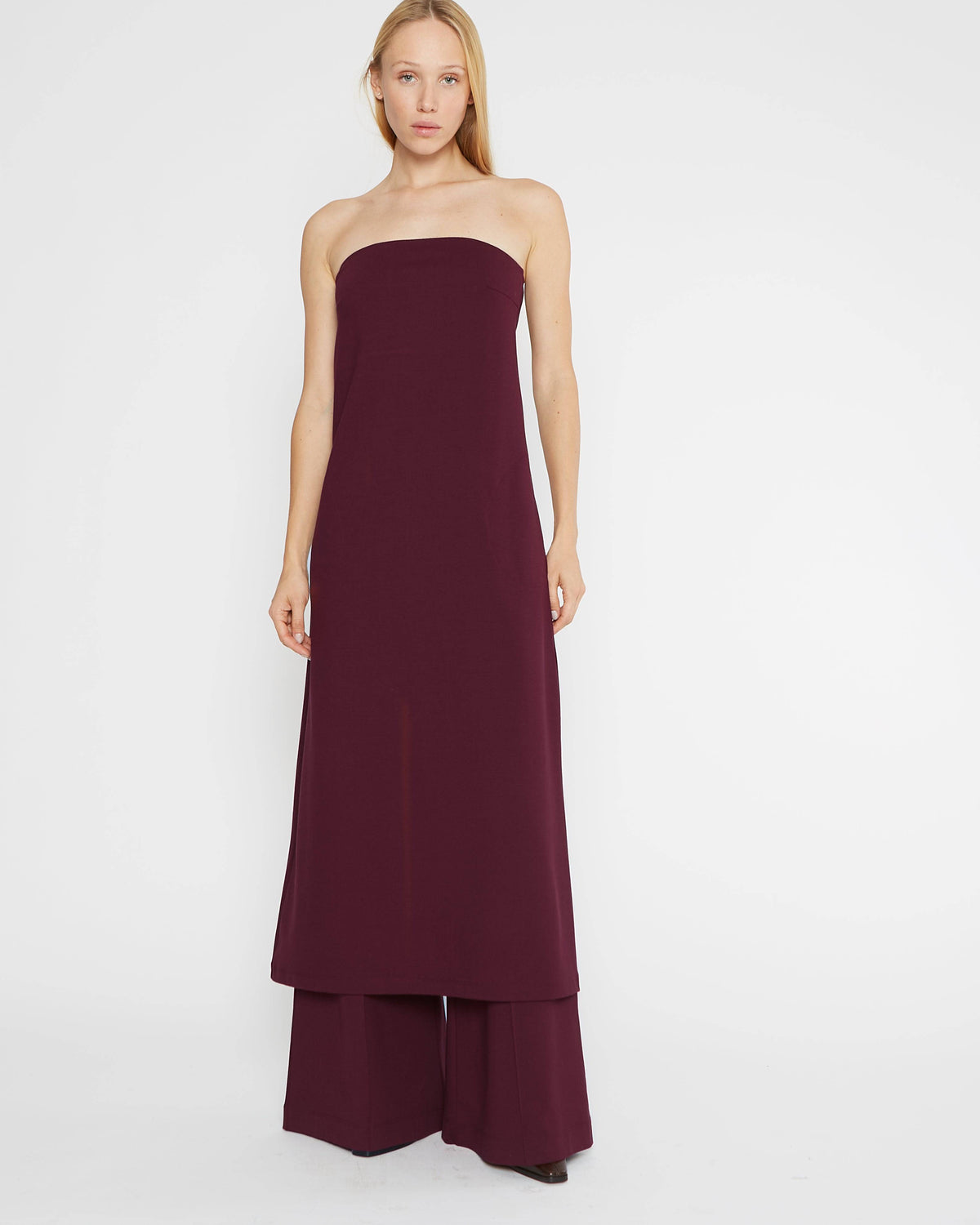 Elderberry Ponte Knit Perfect Dress