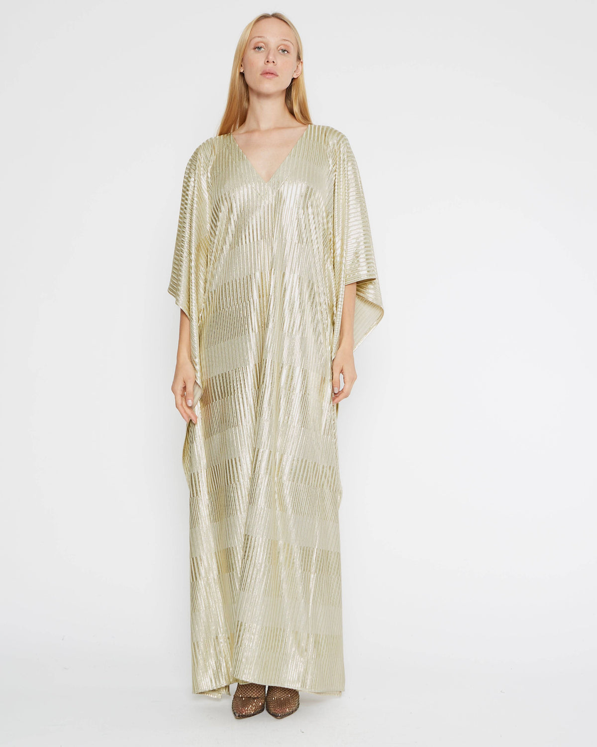 Foil Metallic Caftan