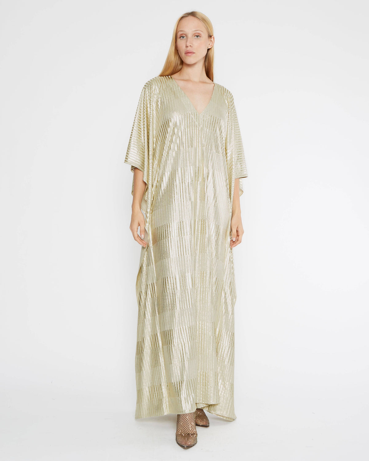 Foil Metallic Caftan