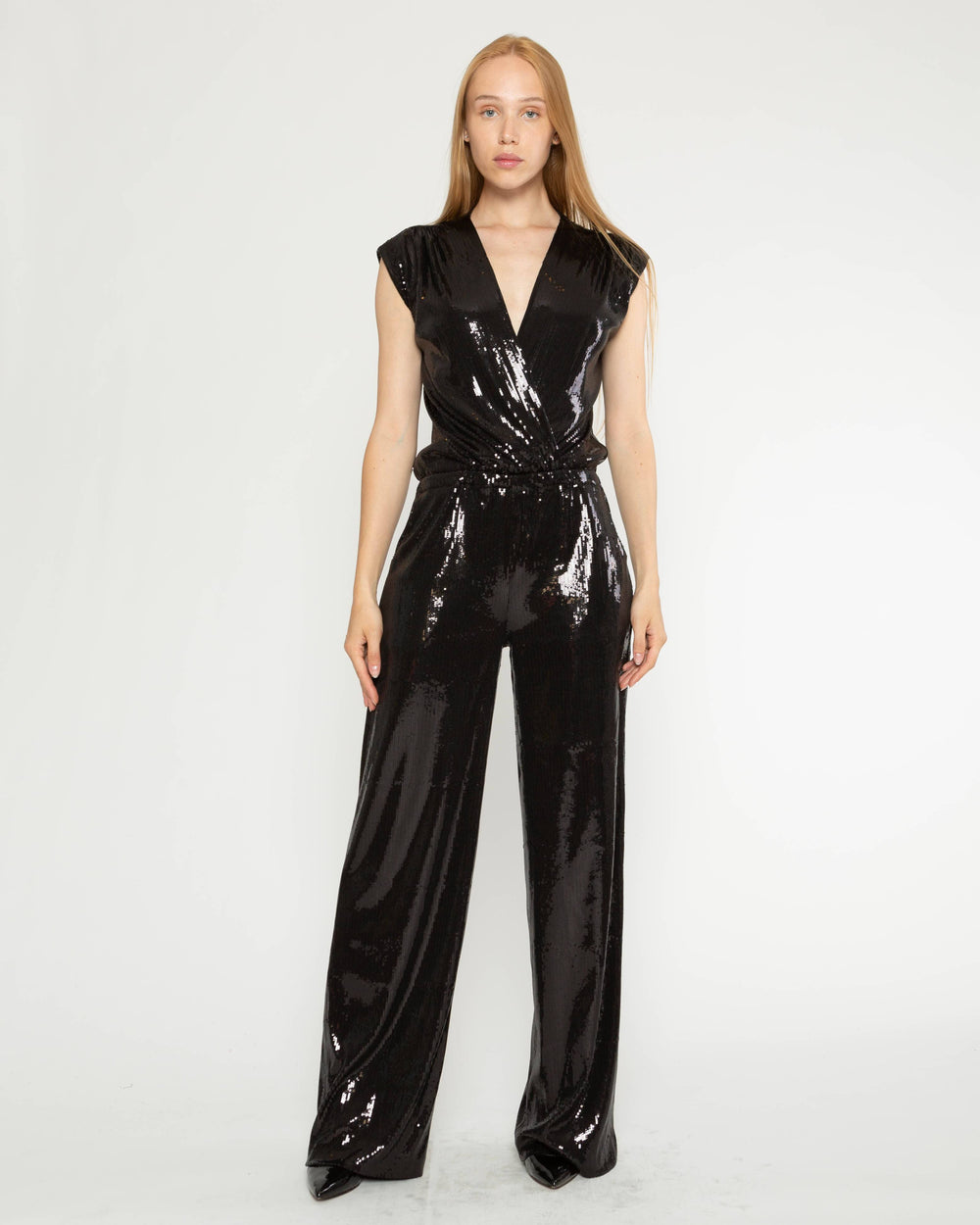 Ripley Rader Backless Halter Jumpsuit