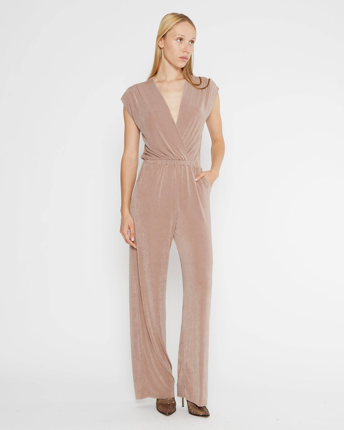 Clay Slinky Jumpsuit