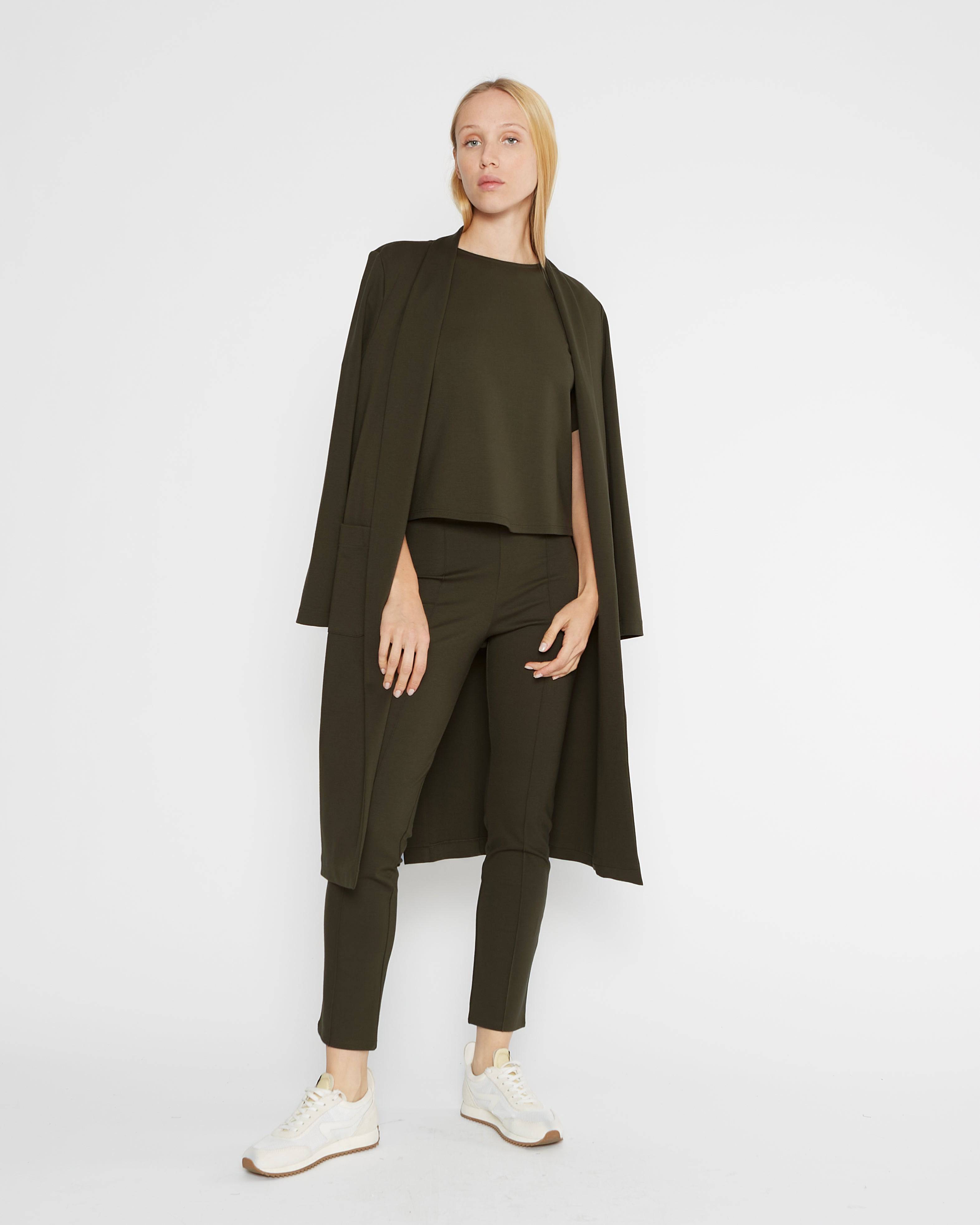 Ponte knit jacket deals
