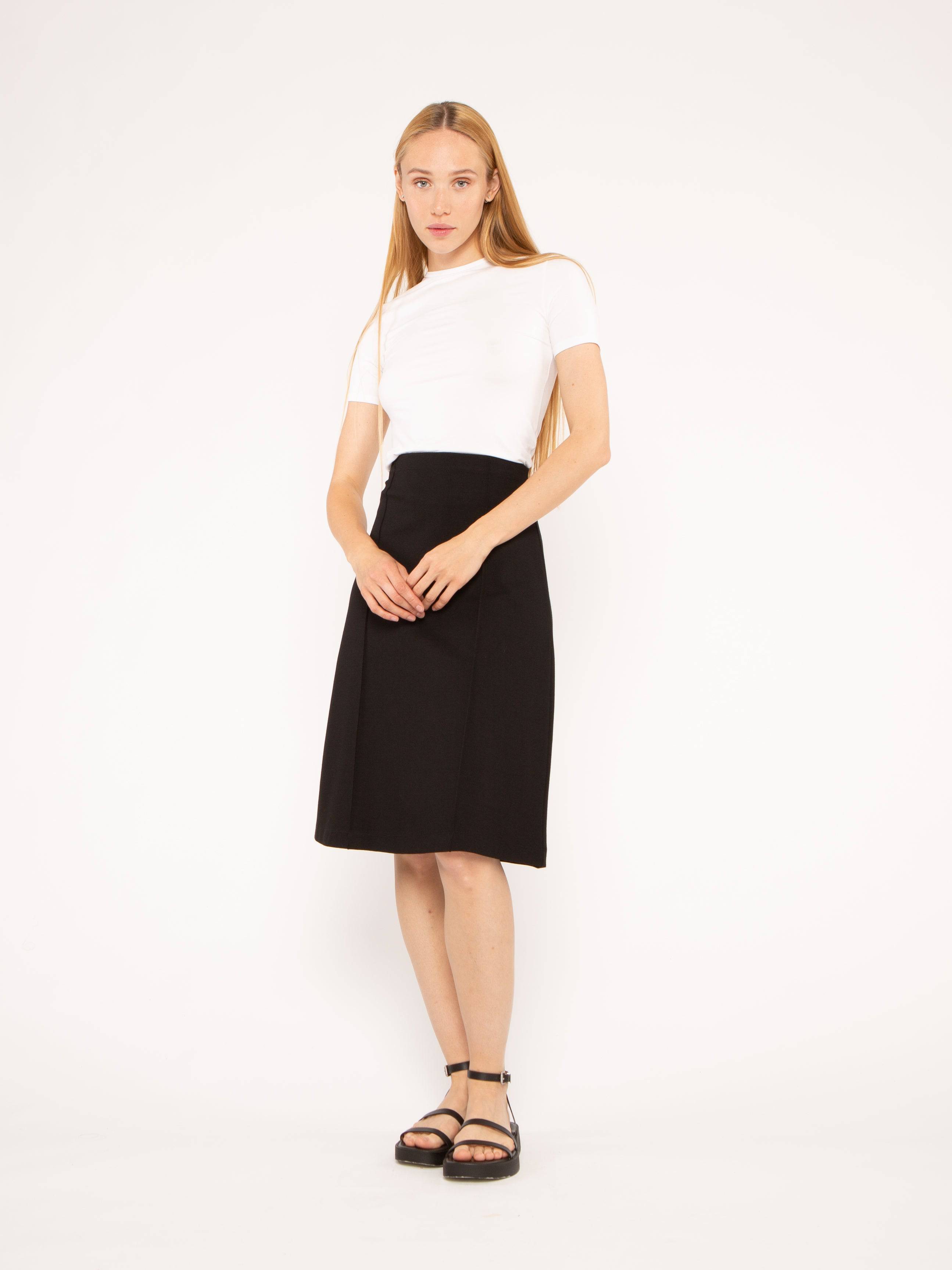 Black midi skirt xs hotsell